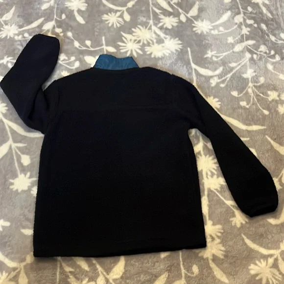 7 for All Mankind Fleece 1/4 Zip& jogger style jeans - boys Sz S ( school age)